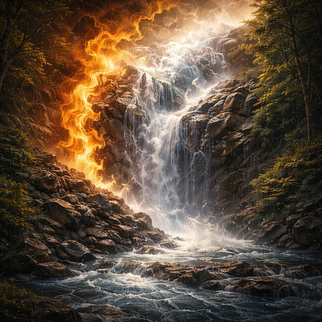 the-path-of-the-elements-square-no-text The elements of Fire and Water representing the Aethron path of the elements